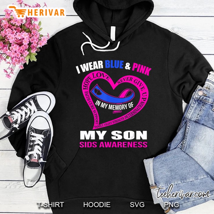 In My Memory Of My Son Sids Awareness Hoodie
