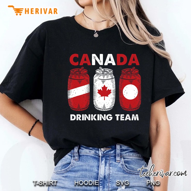 Proud Canadian Craft Beer Drinker Canadian Drinking Team Ladies Tee