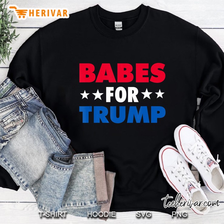 Republican Babes For Trump Sweatshirt