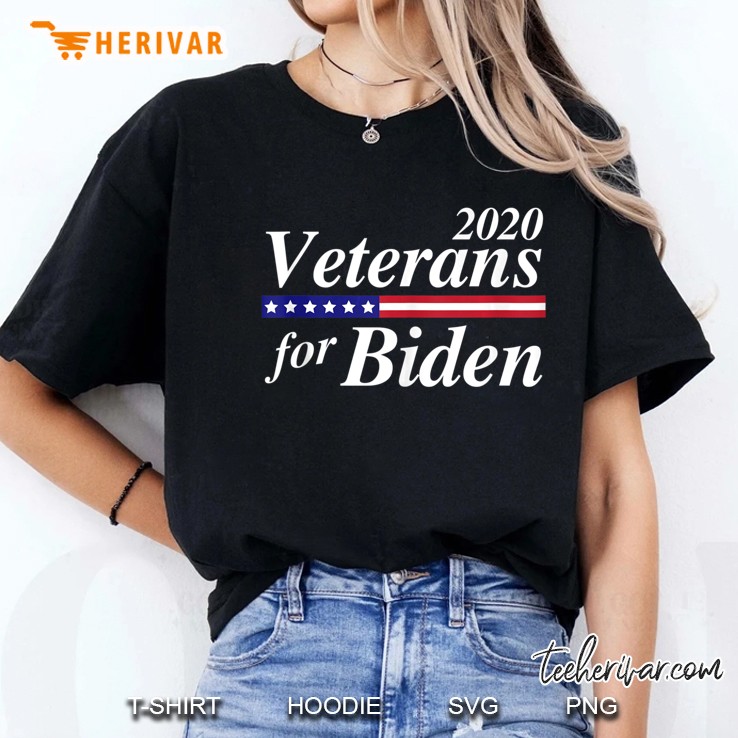 2020 Veterans For Biden Presidential Campaign Ladies Tee