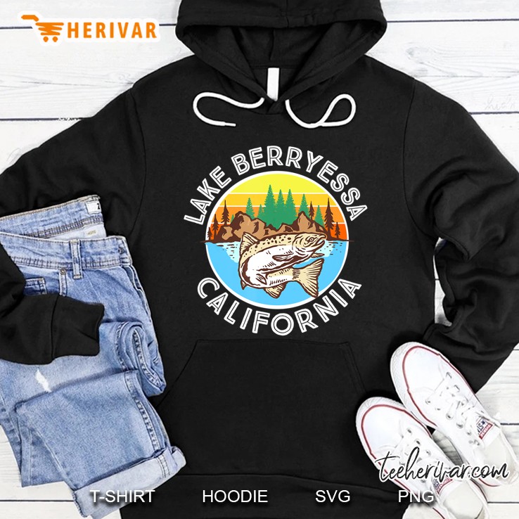 Lake Berryessa California Hoodie