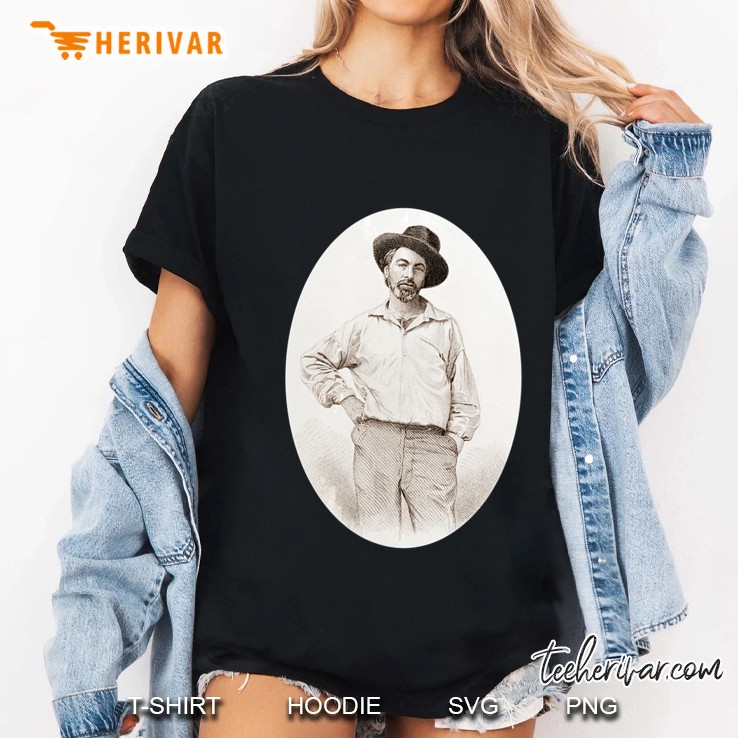 Walt Whitman Fan Poetry Reader Poem Writer Ladies Tee