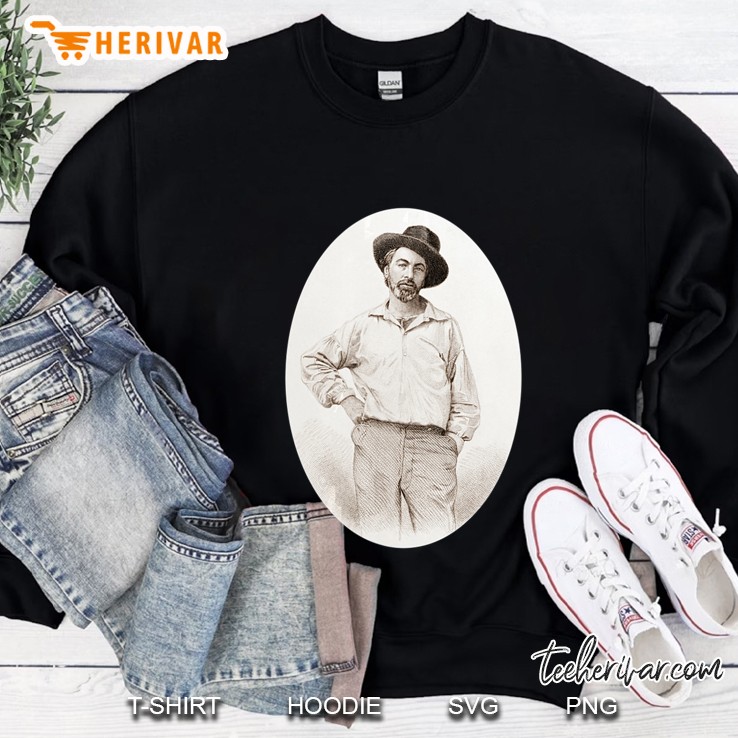 Walt Whitman Fan Poetry Reader Poem Writer Sweatshirt