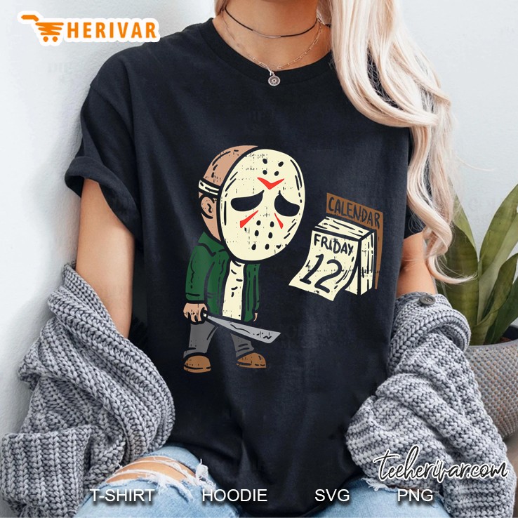 Friday 12Th Funny Halloween Horror Movie Humor Hoodie