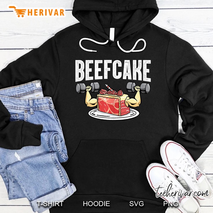 Funny Beefcake Gym Workout Apparel Fitness Workout Hoodie