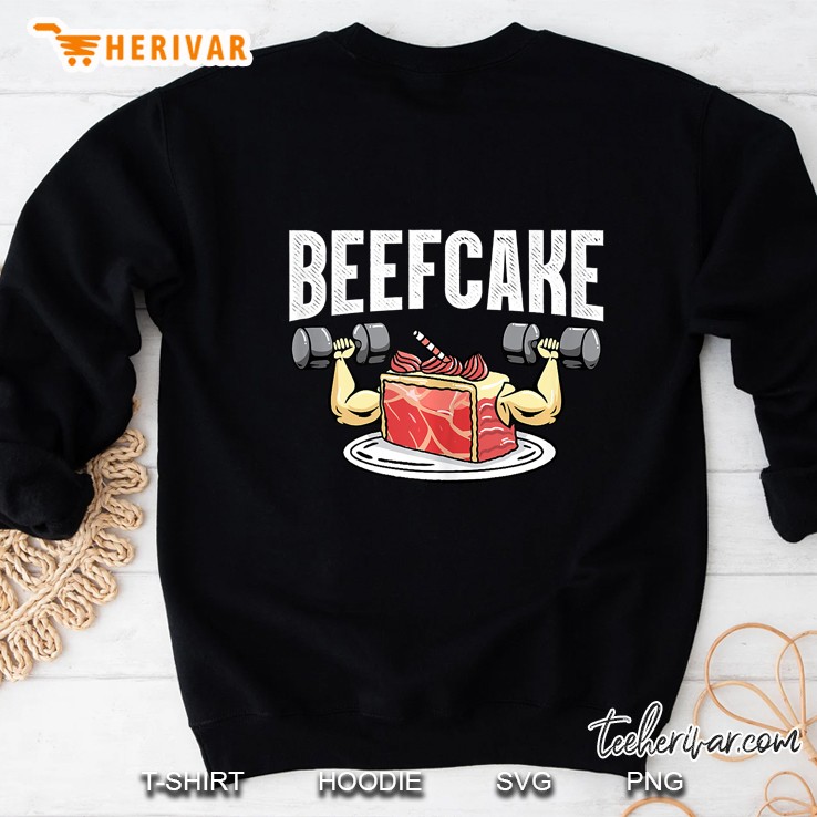 Funny Beefcake Gym Workout Apparel Fitness Workout Sweatshirt