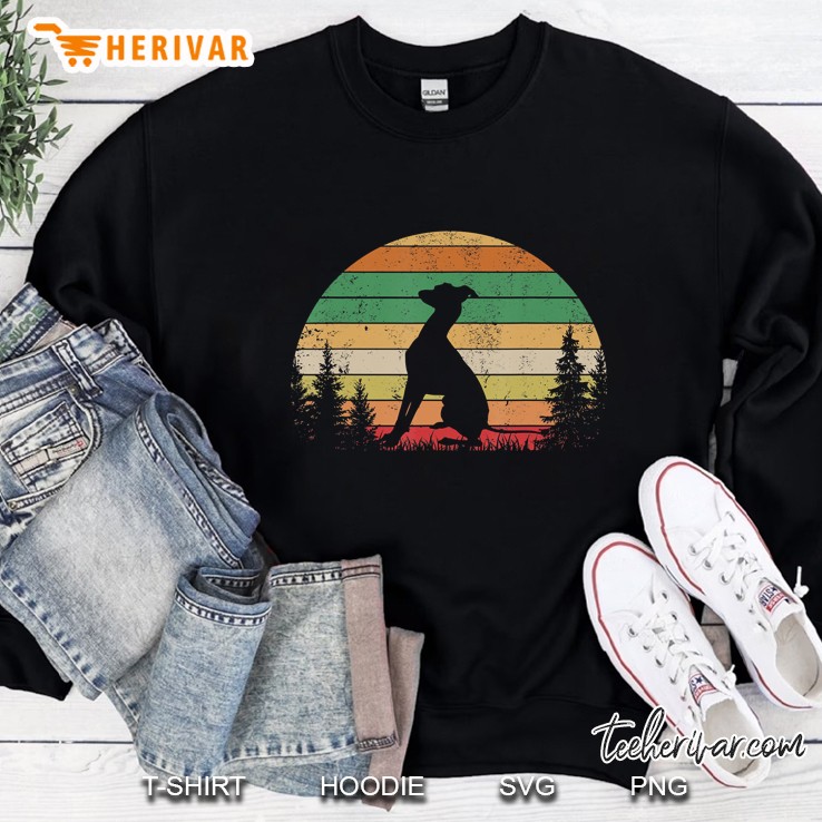 Italian Greyhound Vintage Silhouette 60S 70S Retro Dog Gift Sweatshirt