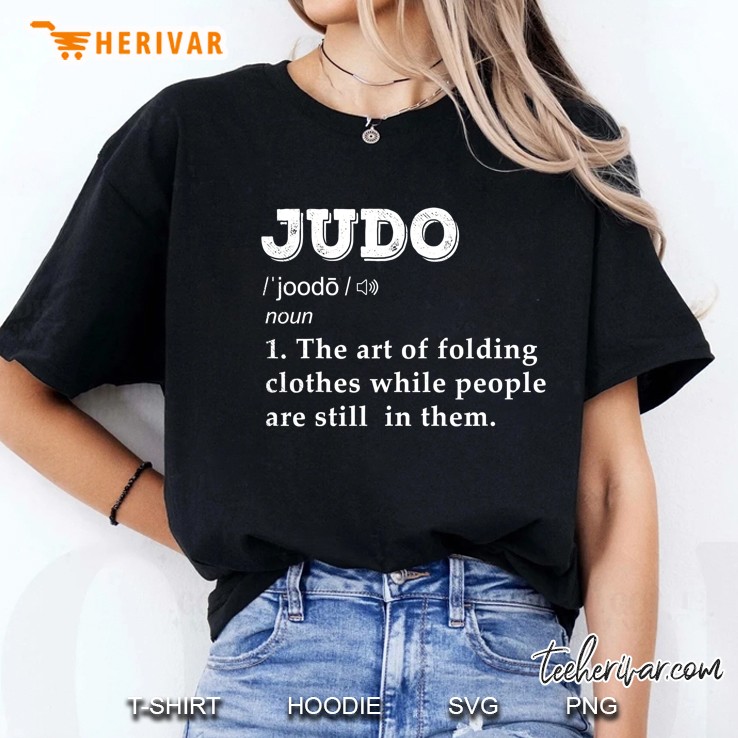 Judo Martial Arts Funny Definition- Mma Or Grapplers Vintage Hoodie