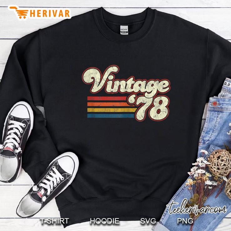 Retro Vintage 1978 41St Birthday Sweatshirt