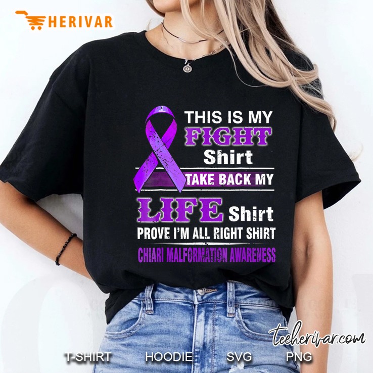 This's My Fight- Chiari Malformation Awareness Hoodie