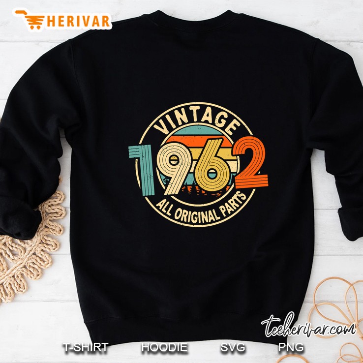 Vintage 1962 - 58 Years Old Gift - 58Th Birthday Sweatshirt