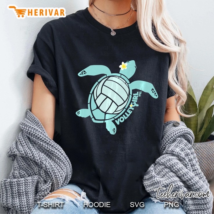 Volleygirl Honu Volleyball Ladies Tee
