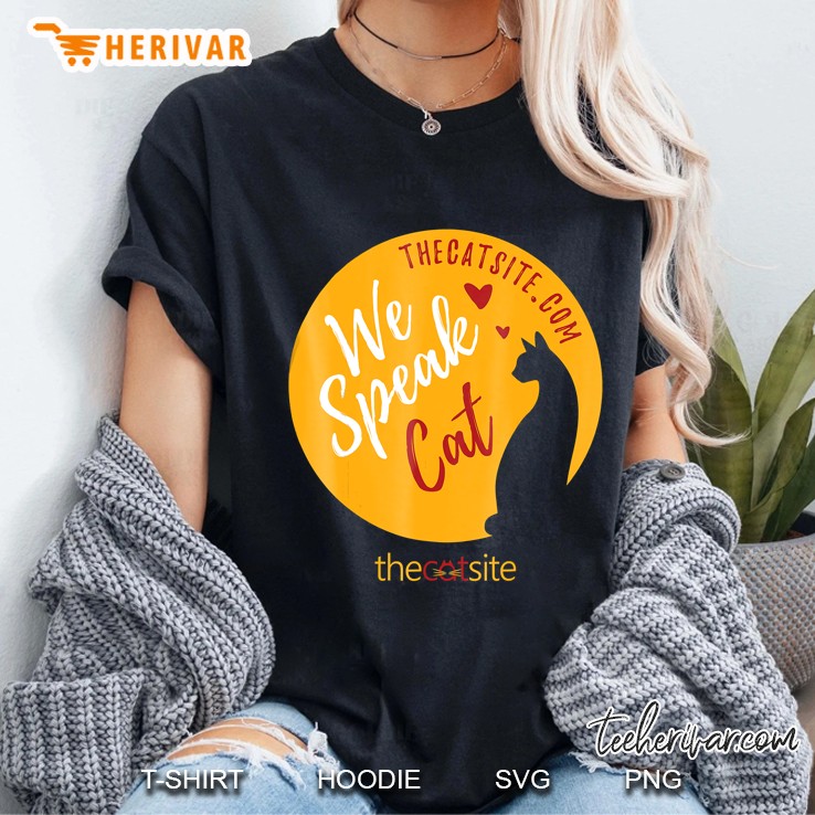 We Speak Cats - Thecatsite Ladies Tee