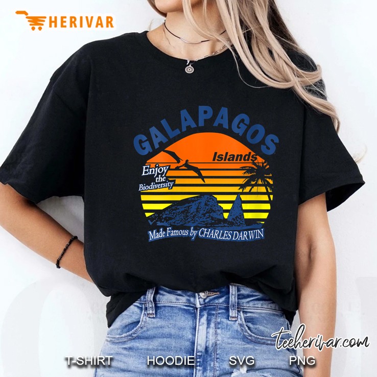 Womens Galapagos Islands Enjoy The Biodiversity Ladies Tee