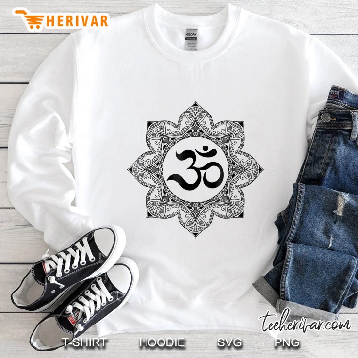 Tattoo Mandala Om Yoga Namaste Vedic Sweatshirt