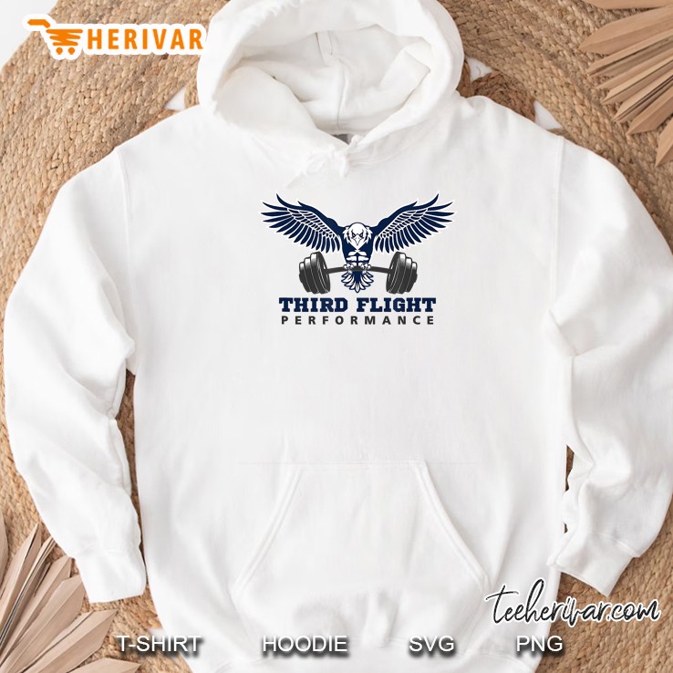 Third Flight Front Logo Hoodie