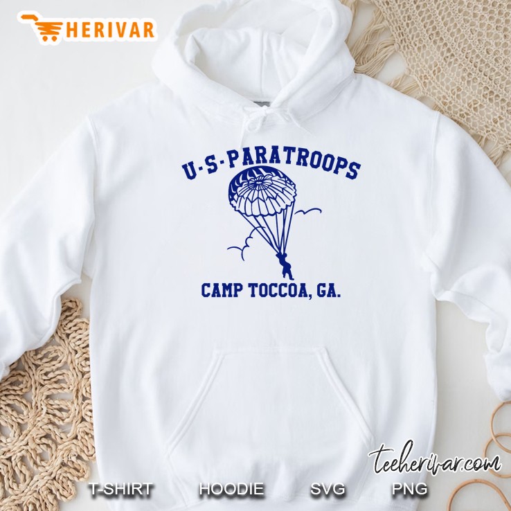 Us Paratrooper Camp Toccoa Ww2 Hoodie
