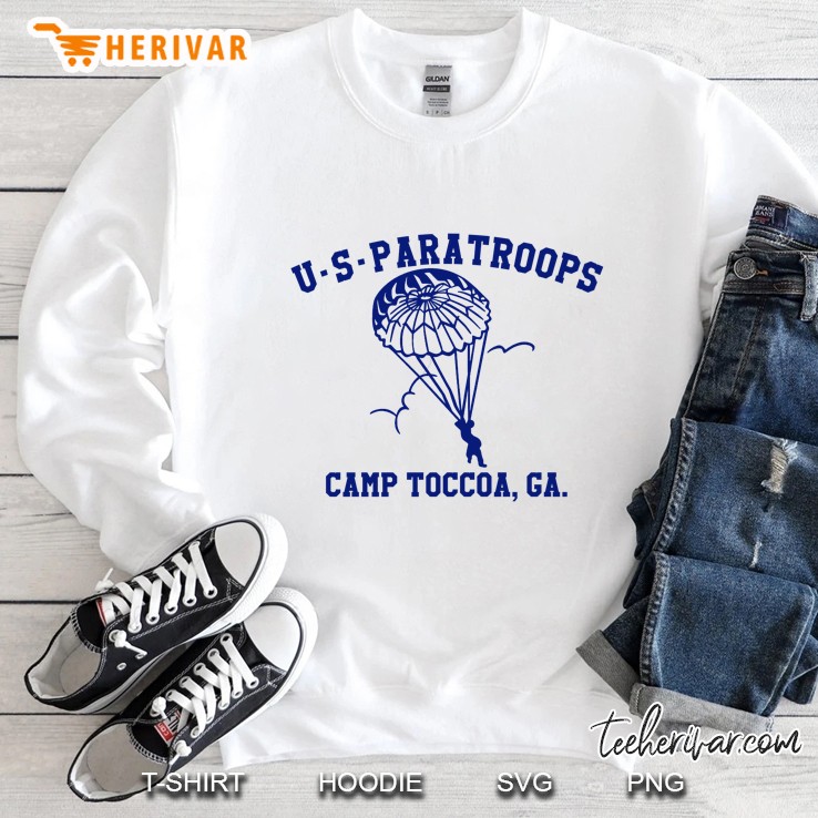 Us Paratrooper Camp Toccoa Ww2 Sweatshirt