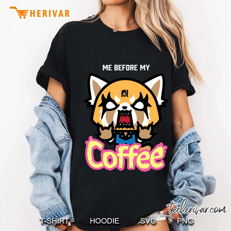 Aggretsuko I Need My Coffee Rage Ladies Tee