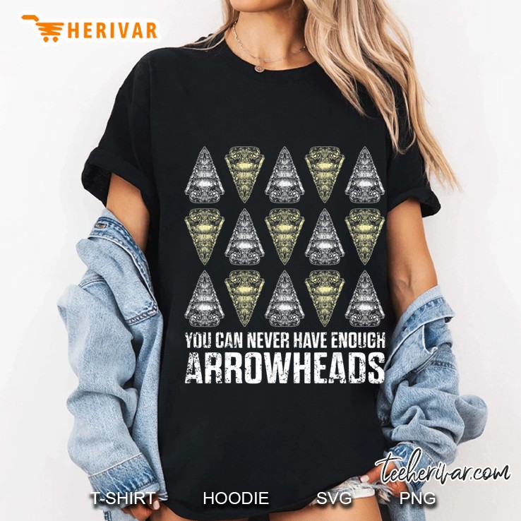 Arrowhead Hunting Collector Arrowheads Hunter Ladies Tee