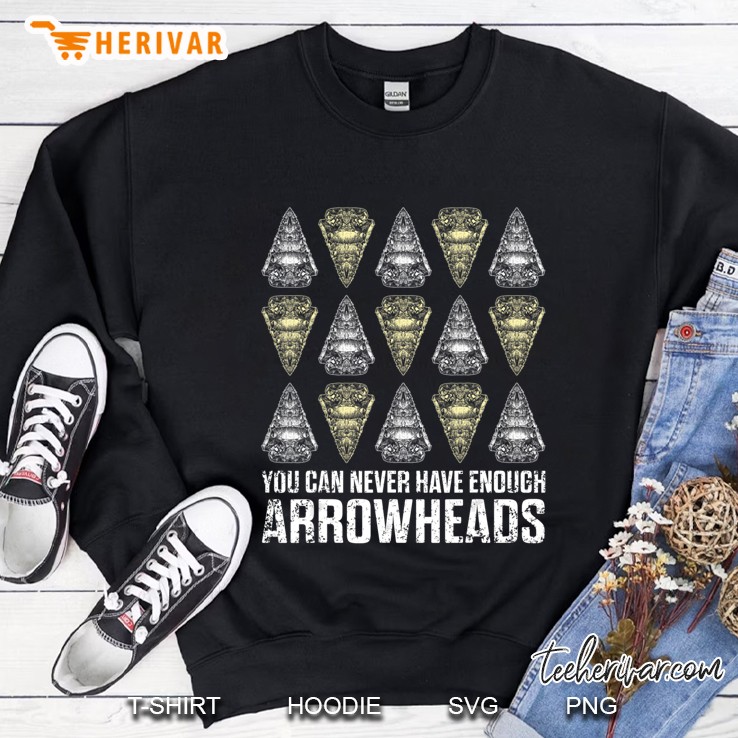 Arrowhead Hunting Collector Arrowheads Hunter Sweatshirt