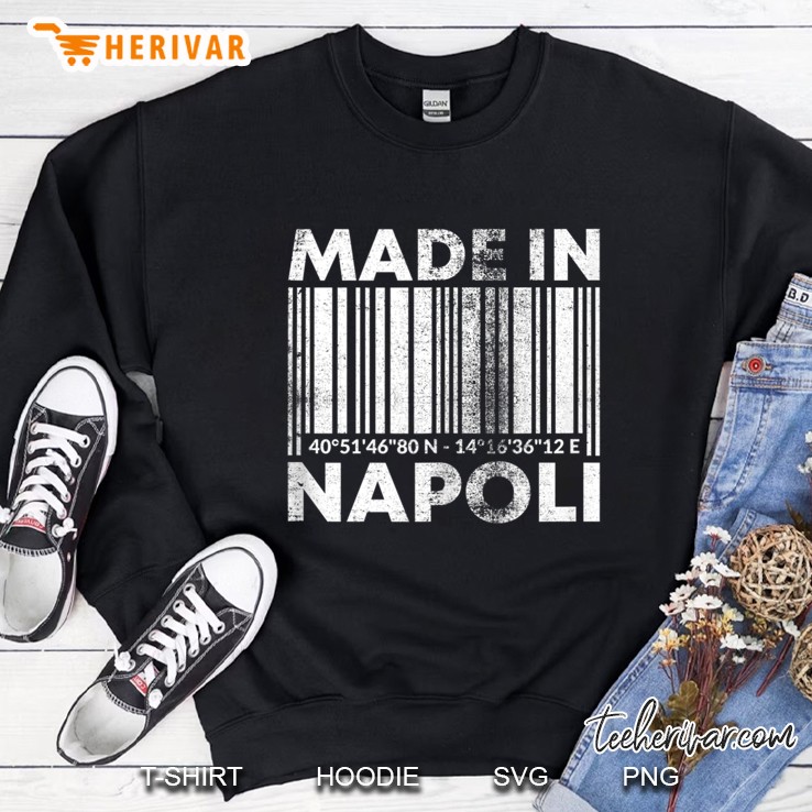 Born In Napoli Barcode Love Napoli Mugs