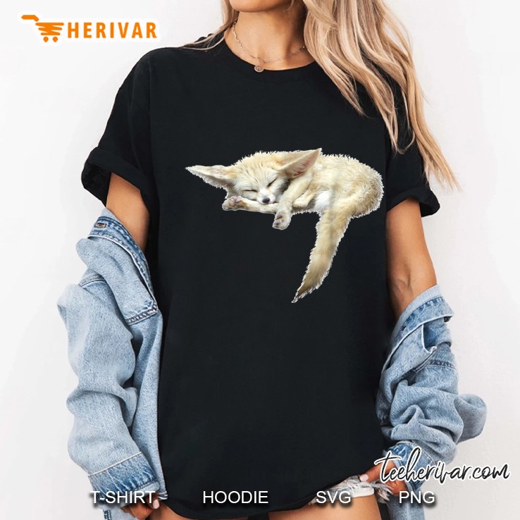 Fennec Fox Fox Shirt Sleeping Fox Hoodie