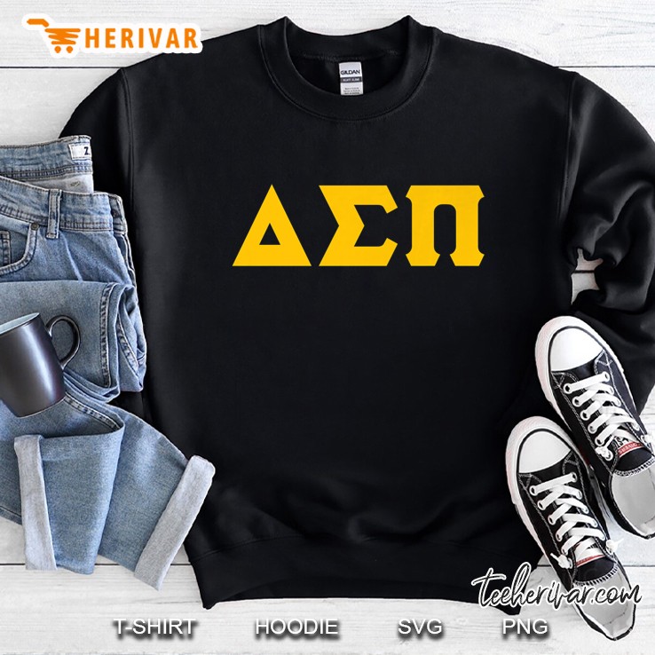 Greek Letters - Delta, Sigma, And Pi Sweatshirt