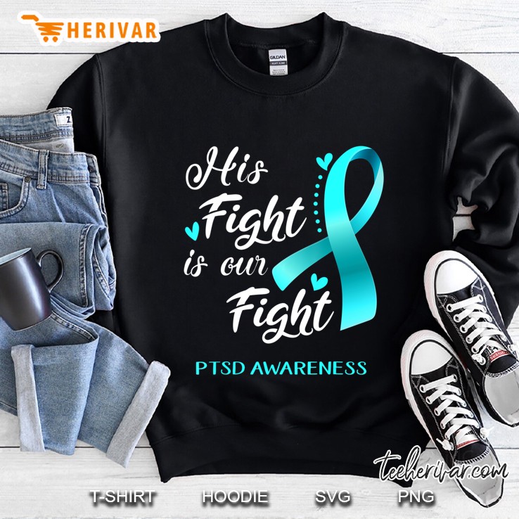 His Fight Is Our Fight Ptsd Awareness Mugs