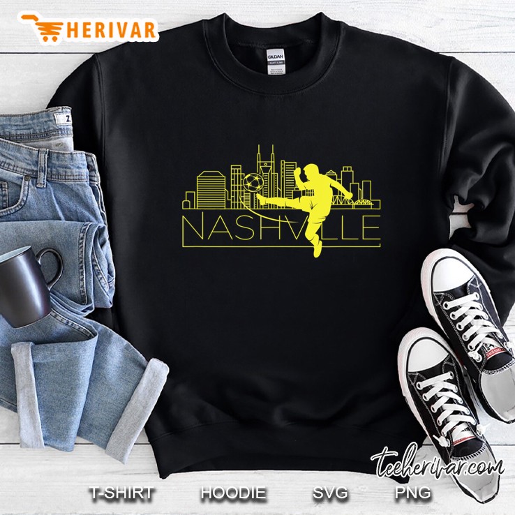 Nashville Soccer City Skyline Sweatshirt
