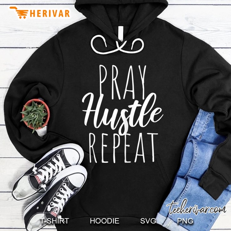 Pray Hustle Repeat Inspiring Mugs