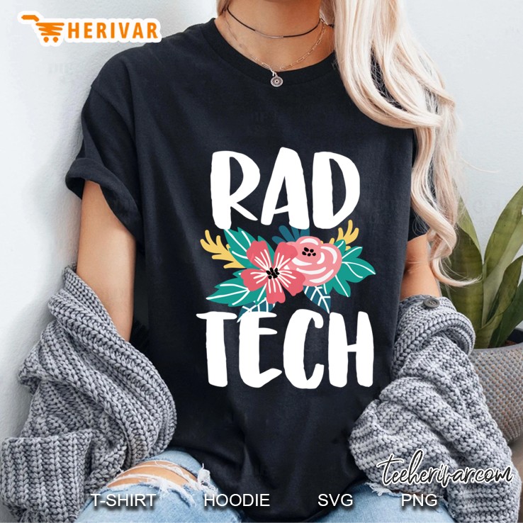 Pretty Radiology Design - Radiologist, Rad Tech, X-Ray Tech Pullover Hoodie