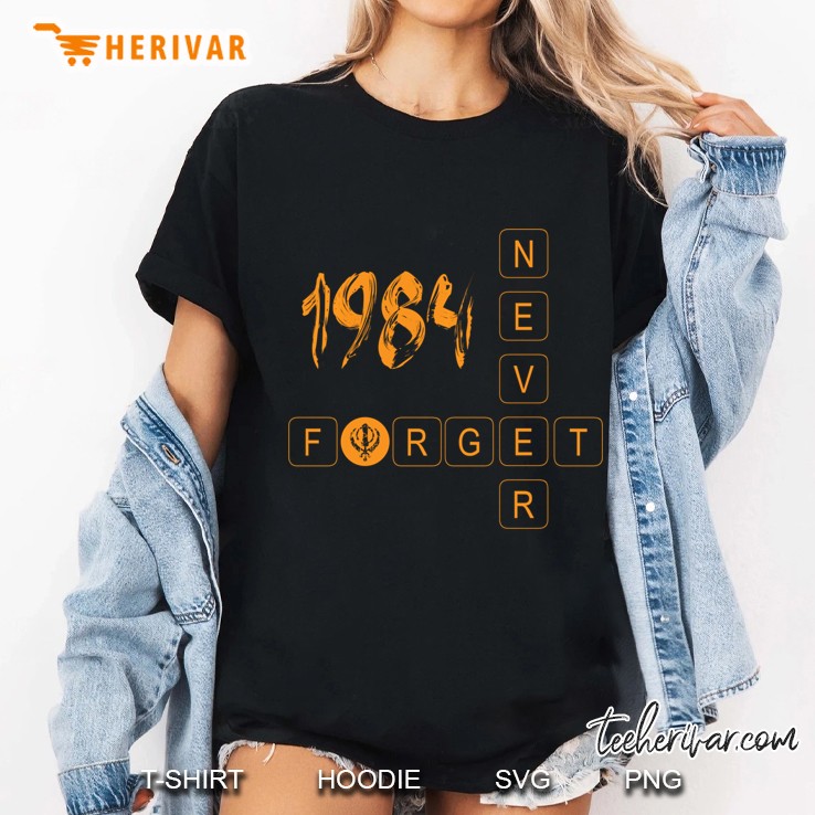 Sikhs Never Forget 1984 Ver2 Ladies Tee