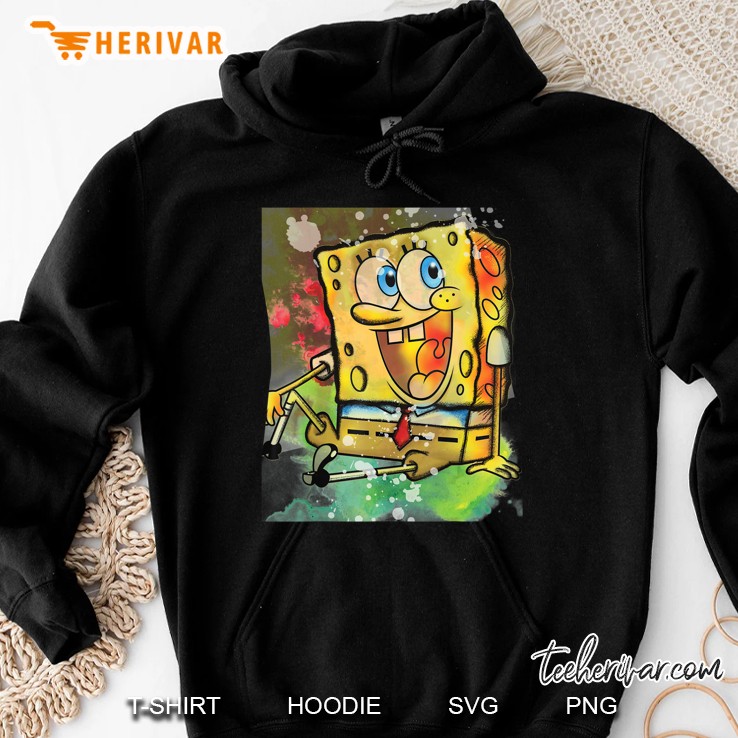 Watercolor Spongebob Squarepants Hoodie