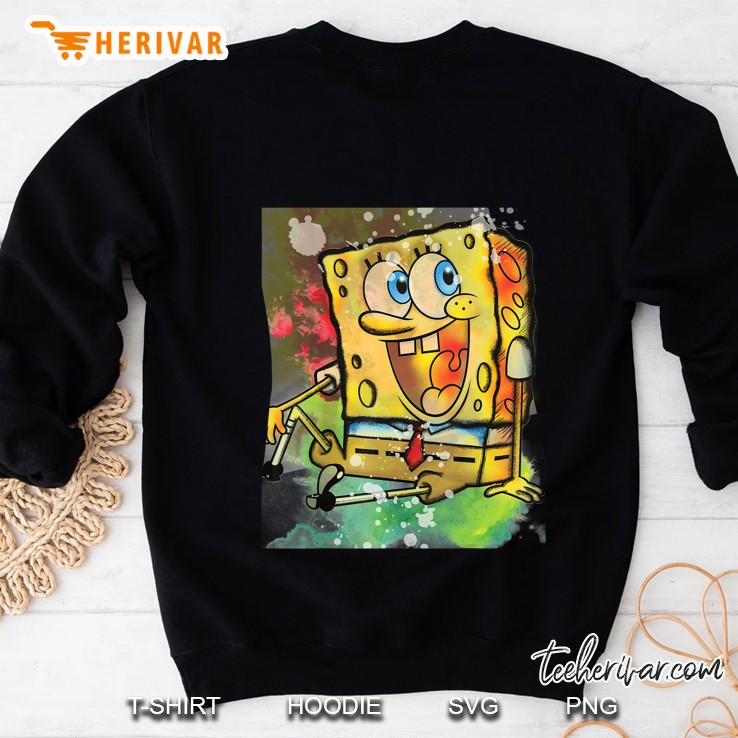 Watercolor Spongebob Squarepants Sweatshirt