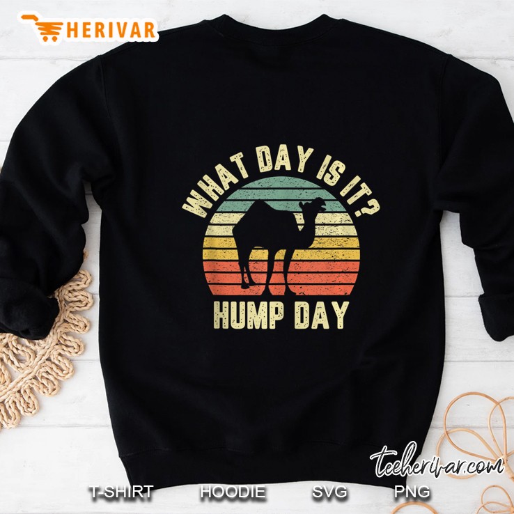 What Day Is It Camel Funny Hump Day Sweatshirt