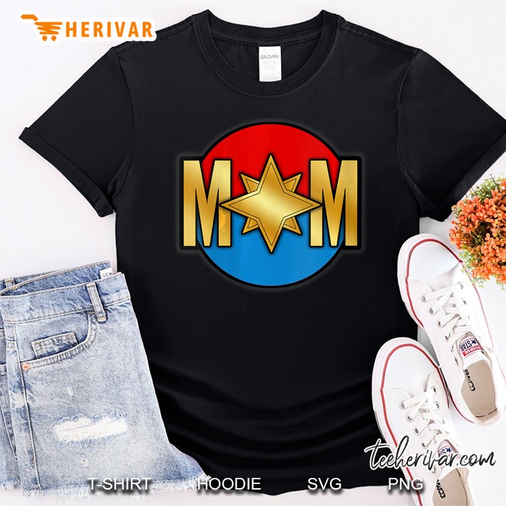 Christmas Mom Birthday Shirt Gift Captain Momvel Superhero Shirt