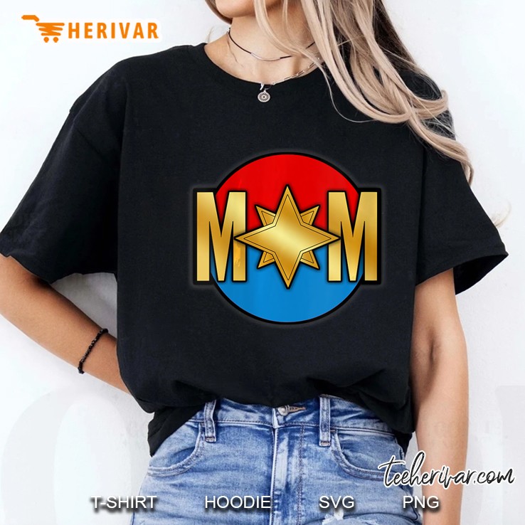 Christmas Mom Birthday Shirt Gift Captain Momvel Superhero Hoodie