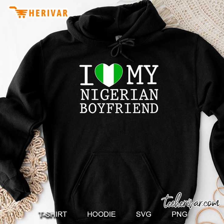 Womens I Love My Nigerian Boyfriend Nigeria Flag Mugs