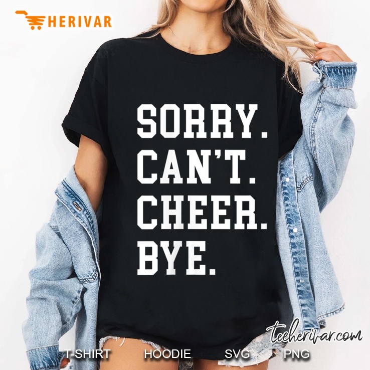 Womens Sorry Can