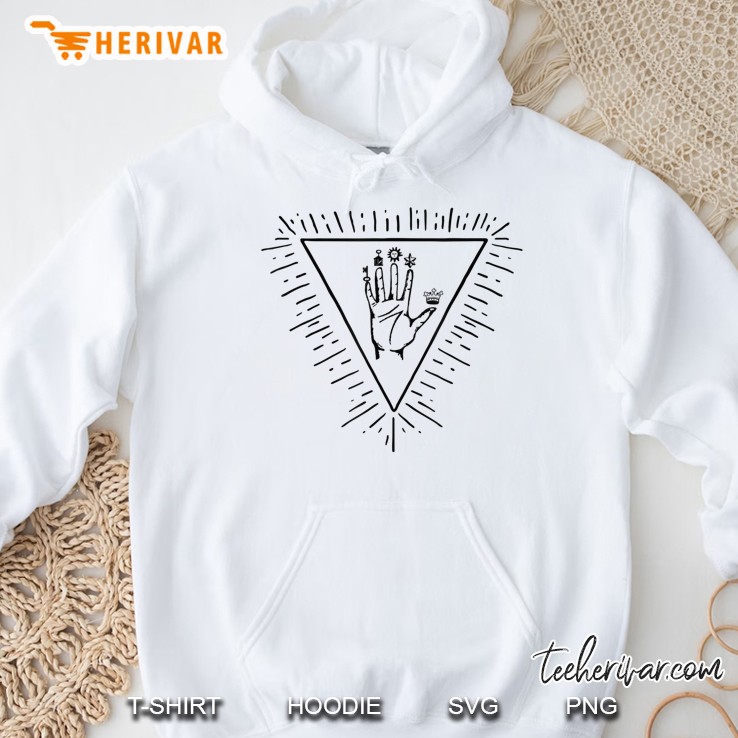 Alchemy Inspired Design Triangle Alchemist Symbols Hoodie