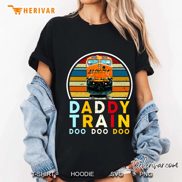 Daddy Train Doo Doo Doo Vintage Version Ladies Tee