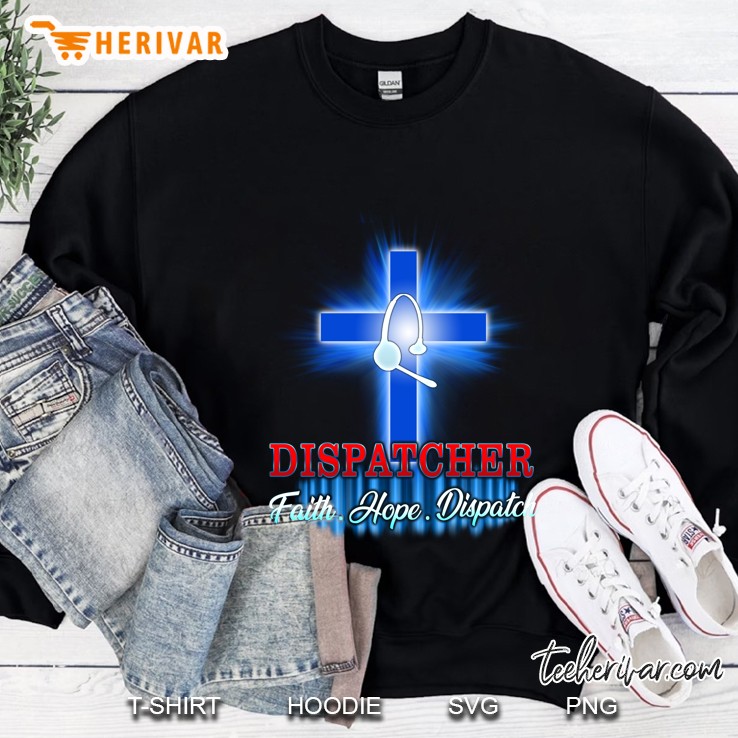 Dispatcher Faith Hope Dispatch Cross Version Mugs