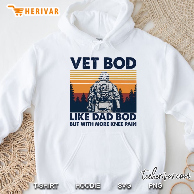 Vet Bod Life Dad Bod But With More Knee Pain Vintage Version Mugs