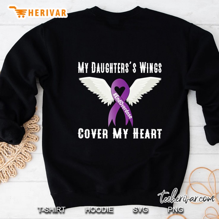 End Overdose My Daughter's Wings Cover My Heart Mugs