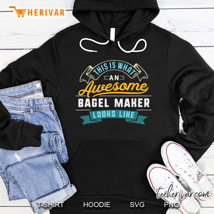 Funny Bagel Maker Shirt Awesome Job Occupation Graduation Hoodie