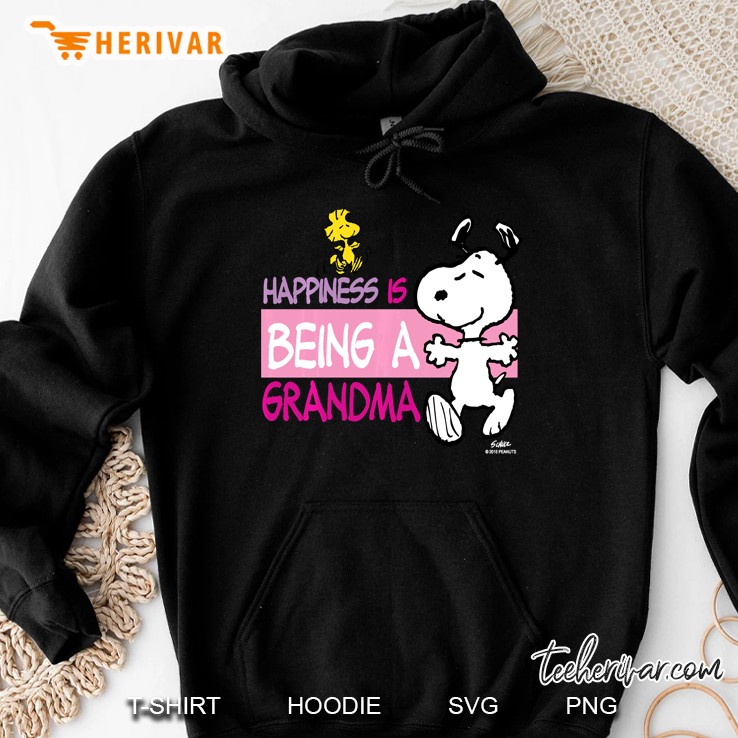 Peanuts Snoopy Happiness Is Being A Grandma Hoodie