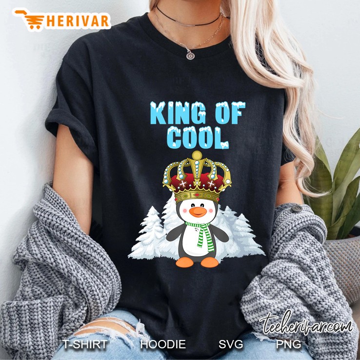 Penguin Lover King Of Cool Pajamas Apparel Hoodie