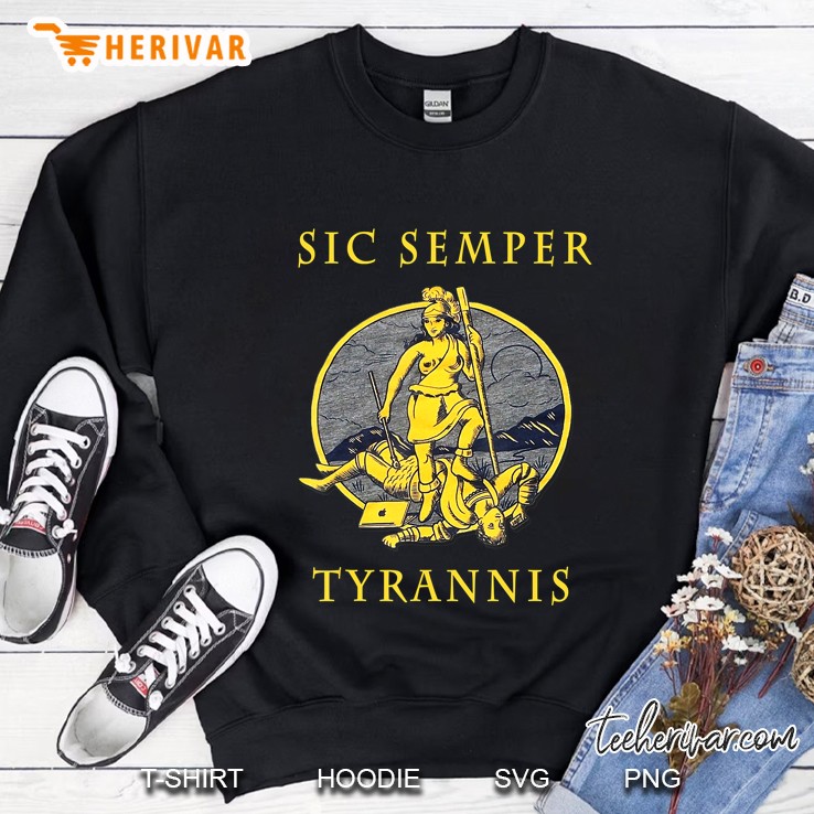 Sic Semper Tyrannis Und Governor Northam Sweatshirt