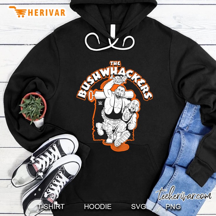 Wwe The Bushwhackers Graphic Hoodie